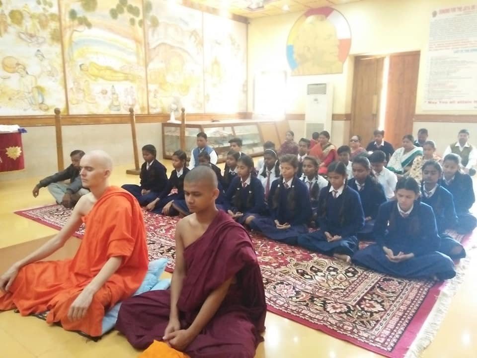 Yoga class activity